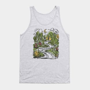 Hand Sketched Tank Top